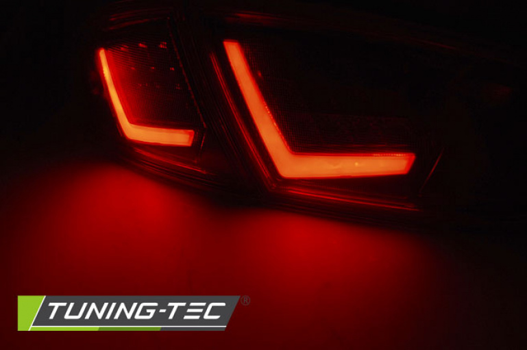 LED Lightbar Upgrade Design Rückleuchten für Seat Leon 1P Facelift 09-12 rot